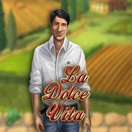 La Dolce Vita slot logo by Gamomat at Unibet CasinoLa Dolce Vita