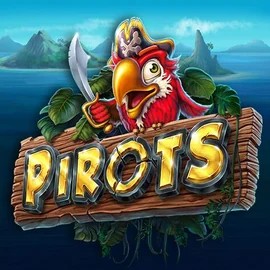 Pirots slot logo by ELK Studios at Unibet CasinoPirots