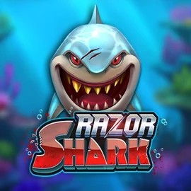 Logo of Razor Shark from Push Gaming at Unibet Casino
