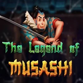 The Legend of Musashi slot logo by Peter & Sons at Unibet CasinoThe Legend of Musashi